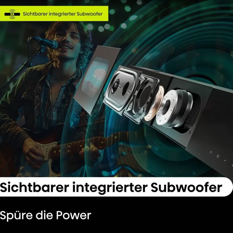 Hisense Soundbar HS2000 schwarz