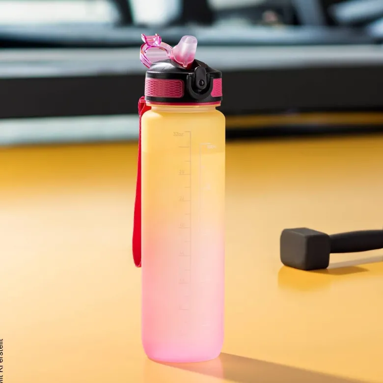 HI Trinkflasche rosa Kunststoff