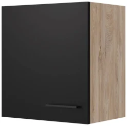 Hängeschrank Capri schwarz matt B/H/T: ca. 50x54,8x32 cm