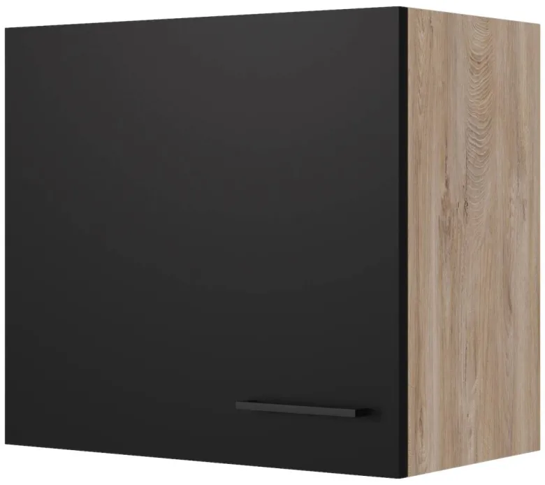 Hängeschrank Capri schwarz matt B/H/T: ca. 60x54,8x32 cm