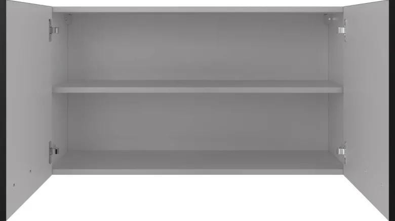 Hängeschrank Capri schwarz matt B/H/T: ca. 100x54,8x32 cm