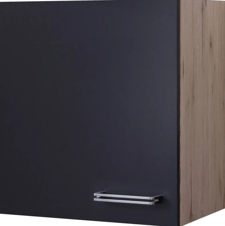 Hängeschrank Elva anthrazit strukturiert B/H/T: ca. 50x54,8x32 cm