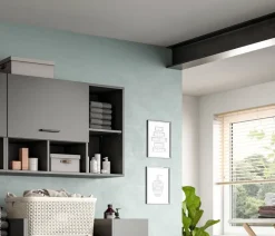 Hängeschrank Free anthrazit B/H/T: ca. 95x64x34 cm