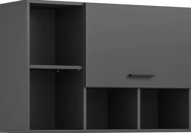 Hängeschrank Free anthrazit B/H/T: ca. 95x64x34 cm