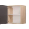 Hängeschrank Merle grau B/H/T: ca. 50x56x35 cm