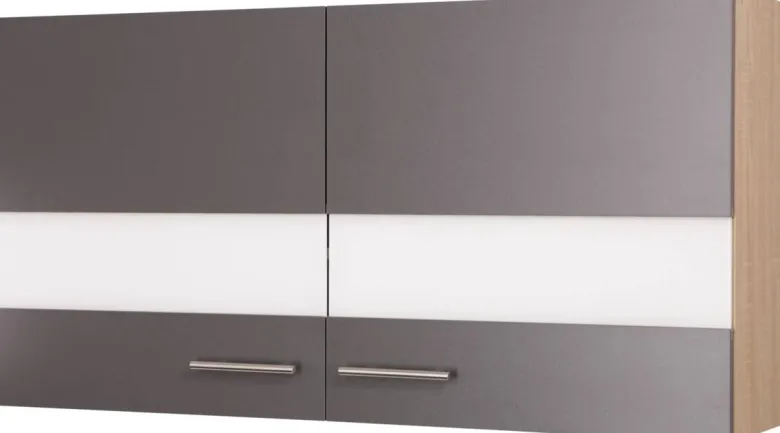 Hängeschrank Merle grau B/H/T: ca. 110x56x35 cm