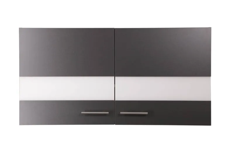 Hängeschrank Merle grau B/H/T: ca. 110x56x35 cm
