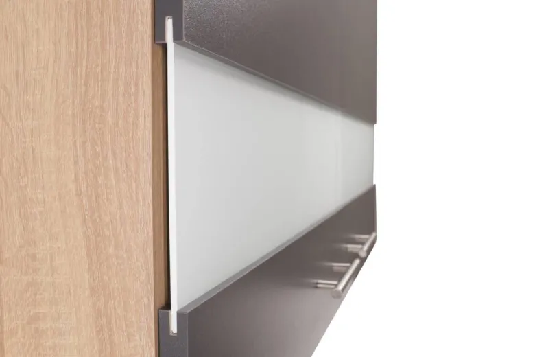 Hängeschrank Merle grau B/H/T: ca. 110x56x35 cm