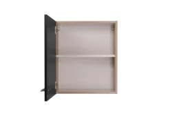 Hängeschrank Merle schwarz B/H/T: ca. 50x56x35 cm
