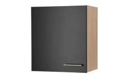Hängeschrank Merle schwarz B/H/T: ca. 50x56x35 cm