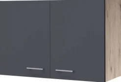 Hängeschrank Morena grau matt B/H/T: ca. 80x54,8x32 cm