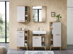 Hängeschrank Quickset 966 Rivera Eiche Nachbildung creme B/H/T: ca. 51x75x21 cm