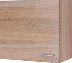Hängeschrank Samoa weiß Eiche Nachbildung B/H/T: ca. 60x54,8x32 cm