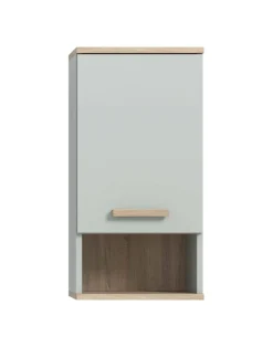 Hängeschrank STAR hellgrün Eiche hell Nachbildung B/H/T: ca. 34x68x28 cm