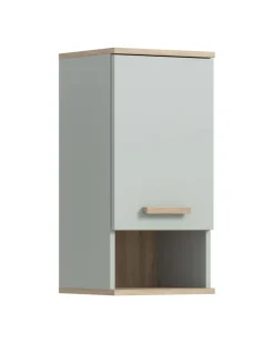 Hängeschrank STAR hellgrün Eiche hell Nachbildung B/H/T: ca. 34x68x28 cm