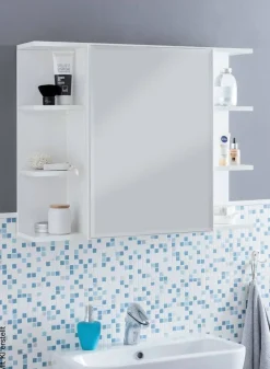 Hängeschrank weiß Spanplatte B/H/T: ca. 80x64x20 cm