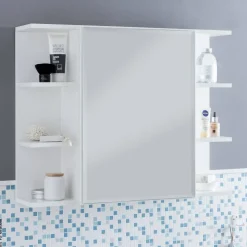 Hängeschrank weiß Spanplatte B/H/T: ca. 80x64x20 cm