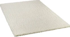 Hochflorteppich Smile beige B/L: ca. 80x150 cm