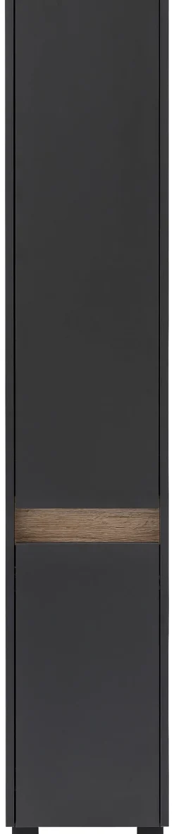 Hochschrank Cosmo anthrazit B/H/T: ca. 30,2x164,5x33 cm