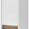 Hochschrank Cosmo perlweiß Optik B/H/T: ca. 30,2x164,5x33 cm