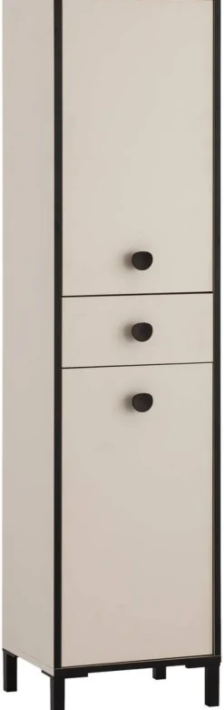 Hochschrank Edda creme B/H/T: ca. 40,3x163,3x33,5 cm