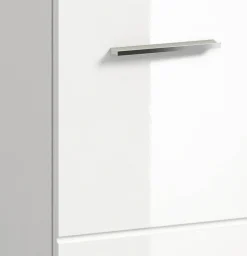 Hochschrank Ice weiß weiß Hochglanz B/H/T: ca. 30x185x30 cm