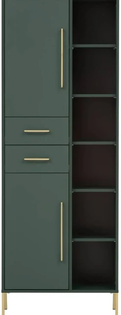 Hochschrank Kent waldgrün B/H/T: ca. 67,1x183,4x33,1 cm