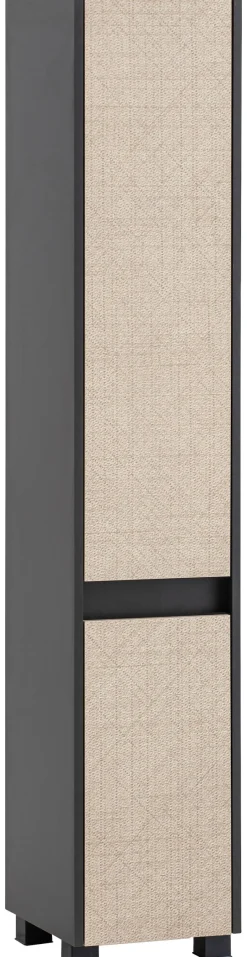 Hochschrank Sander anthrazit Nachbildung B/H/T: ca. 30,2x164,5x33 cm