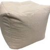 Hocker beige Nylon B/H/T: ca. 40x40x40 cm