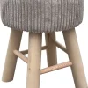Hocker cremeweiß B/H/L: ca. 30x42x30 cm