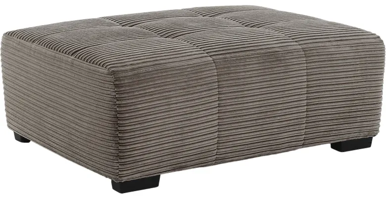 Hocker dunkelgrau Microfaser B/H/T: ca. 119x47x100 cm