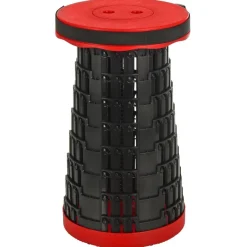 Hocker schwarz Kunststoff H/D: ca. 45x26 cm