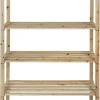 Holzregal B/H/L: ca. 40x180x90 cm