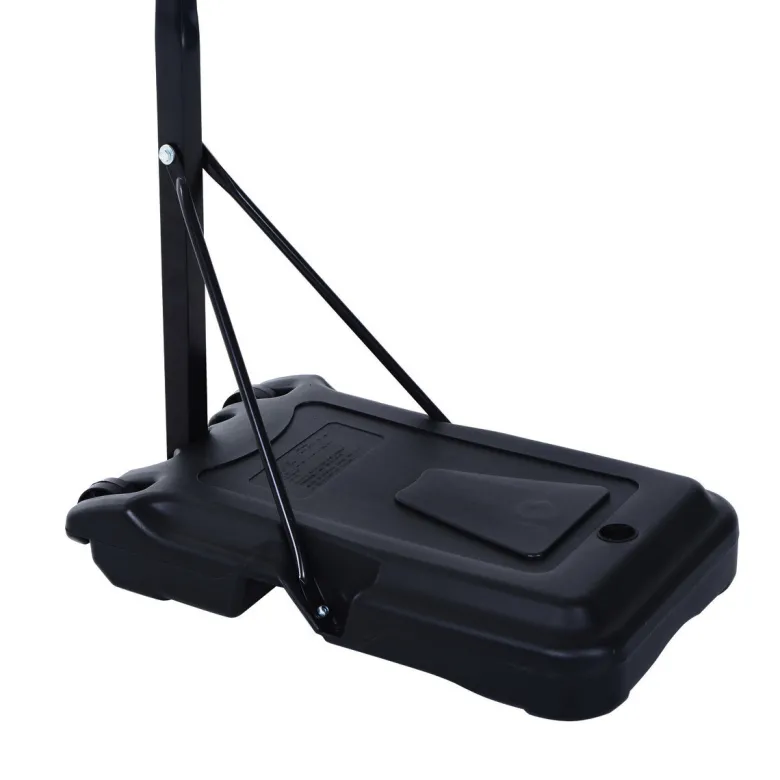 HOMCOM Basketballkorb schwarz B/H/L: ca. 73x210x74 cm