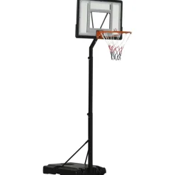 HOMCOM Basketballkorb schwarz B/H/L: ca. 60x90x310 cm