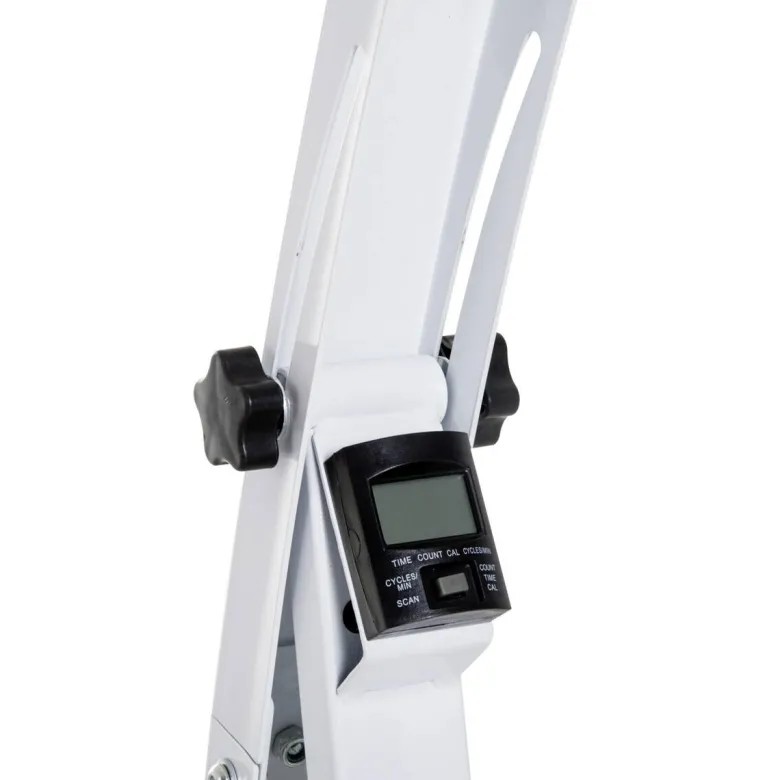 HOMCOM Bewegungstrainer weiß Stahl B/H/L: ca. 50x96x41 cm