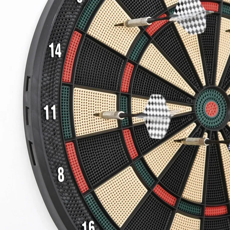 HOMCOM elektrische Dartscheibe B/H/T: ca. 39,5x44x2,2 cm