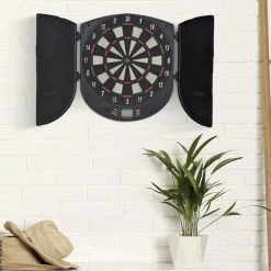 HOMCOM elektrische Dartscheibe B/H/T: ca. 46,5x50,5x4,4 cm
