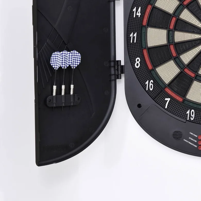 HOMCOM elektrische Dartscheibe B/H/T: ca. 46,5x50,5x4,4 cm