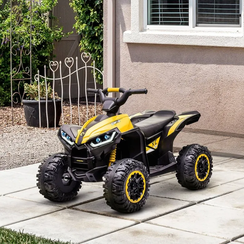 HOMCOM Elektro-Quad schwarz B/H/L: ca. 53x55,5x83 cm
