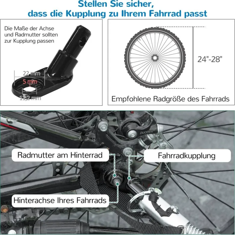 HOMCOM Fahrrad-Zubehör blau blau B/H/L: ca. 75x142x101 cm