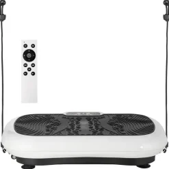 HOMCOM Fitness-Gerät schwarz weiß Edelstahl Kunststoff Polypropylen B/H/L: ca. 40x73x13 cm