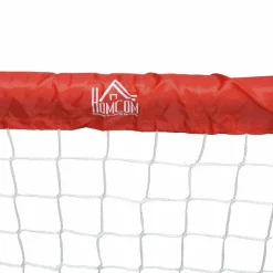 HOMCOM Fußballtor rot B/H/T: ca. 90x60x36 cm