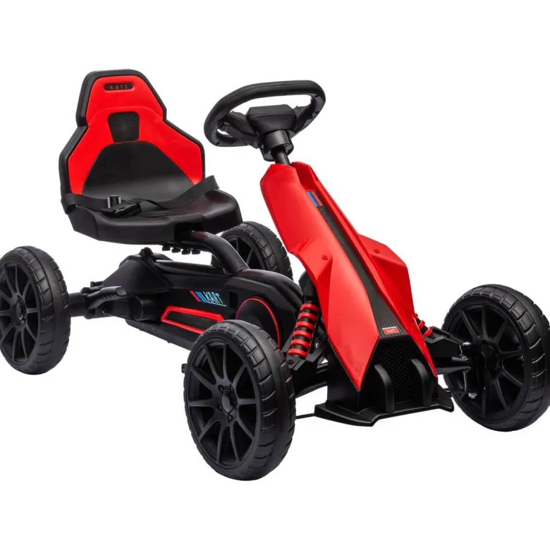 HOMCOM Go Kart rot B/H/L: ca. 58x58,5x100 cm