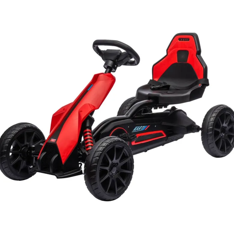 HOMCOM Go Kart rot B/H/L: ca. 58x58,5x100 cm