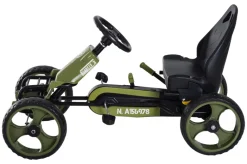 HOMCOM Go Kart schwarz B/H/L: ca. 54x61x105 cm