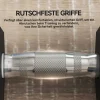 HOMCOM Gummi-Hantel schwarz Gummi B/H/L: ca. 14,8x32,6x14,8 cm