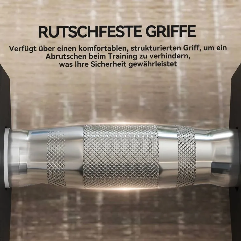 HOMCOM Gummi-Hantel schwarz Gummi B/H/L: ca. 14,8x32,6x14,8 cm
