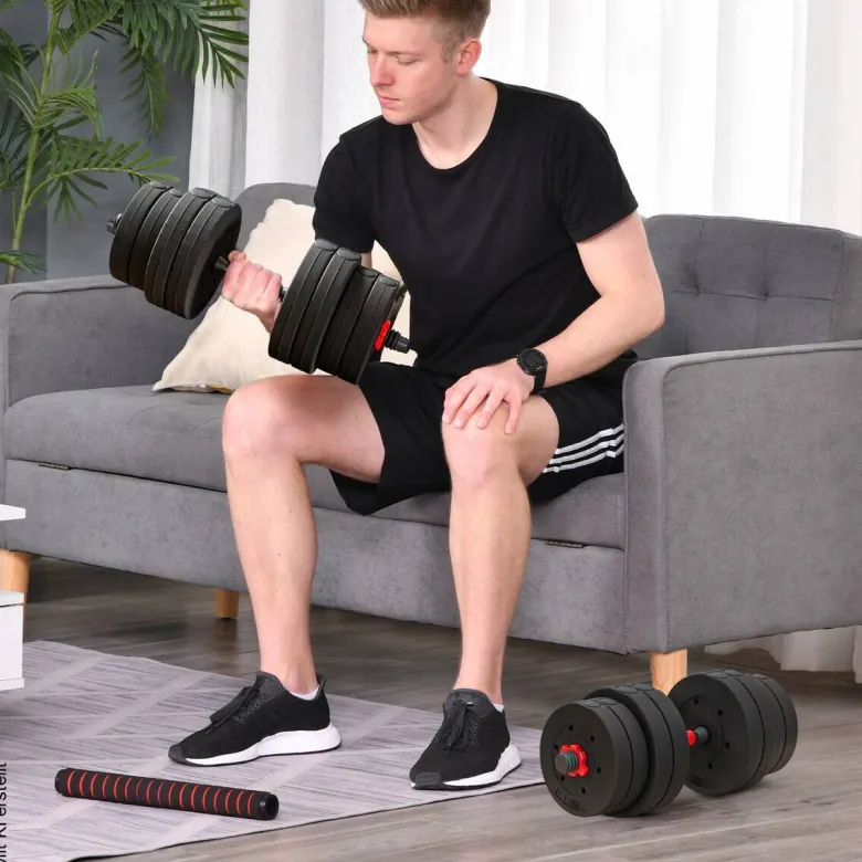 HOMCOM Hantelnset