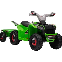 HOMCOM Kinder Elektrofahrzeug schwarz B/H/L: ca. 41,5x48,5x106 cm